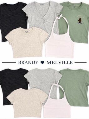 Brandy Melville 5-Piece Top Bundle